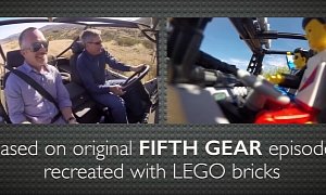 Fifth Gear Episode Segment Recreated With LEGO Bricks