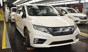 Fifth Generation Honda Odyssey Begins Production in Alabama With 10-Speed Auto