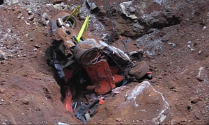 Final Historic Corvette Pulled From Museum Sinkhole