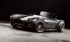 Finally, the Carbon Fiber Shelby Cobra 'Diamond' Racer Will Make Its Debut at The Quail