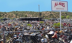 Fire Destroys 9,000 Motorcycles in Arizona