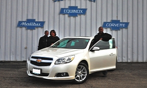 First 2013 Chevrolet Malibu Eco Delivered to Customer