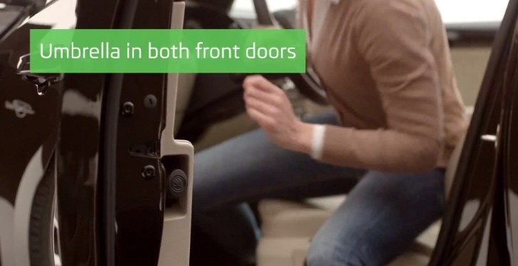First 2015 Skoda Superb Commercials Show Umbrellas in Doors, Other Clever Bits