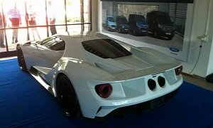 First 2017 Ford GT In The Netherlands Is a Frozen White Beast