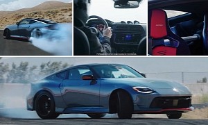 First 2024 Nissan Z Nismo Teaser Shows Everything, Inside and Out, While Drifting!