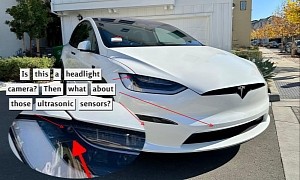 First Alleged Glimpse at Tesla's HW4 New Headlight Cameras Looks Suspicious
