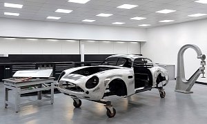First Aston Martin DB4 GT Zagato Continuation Body Ready, Awaiting Its Heart
