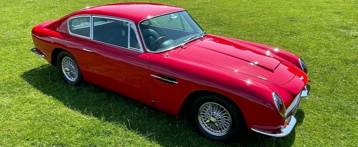 Beautifully restored 1965 Aston Martin DB6 Vantage is the first to roll off the production line