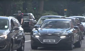 First Aston Martin Lagonda Spotted on UK Roads