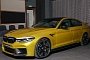 First Austin Yellow BMW M5 Competition Has Plenty of Carbon Fiber