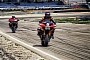 First Bagger Racing League Race Goes to Harley-Davidson by a Tiny Margin