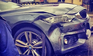 First BMW 4 Series Crashed, in Poland