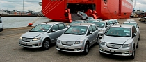 First BYD e6 Electric Cars Arrive in the UK