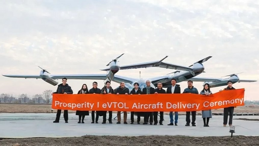 AutoFlight made its first delivery to Japan
