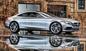 First Concept S-Class Coupe Image Leaked