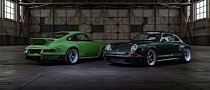 First Couple of Singer DLS Type 964 Porsche 911s to Be Hooned Around Goodwood
