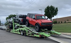 First Customer 2021 Ford Broncos off the Trucks Are a Badlands and Black Diamond
