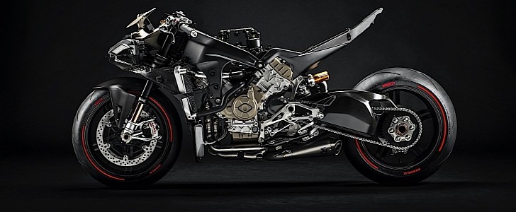 Ducati Superleggera V4 without its body