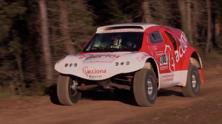 ACCIONA electric Dakar rally car