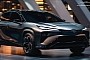 First-Ever 2025 Toyota Corolla Cross Electric Arrives to Show the Future of EVs - in CGI