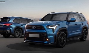 First-Ever 2025 Toyota GR Sequoia Arrives in Fantasy Land as a Sporty Flagship SUV