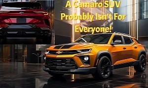 First-Ever, $50k 2025 Chevrolet Camaro SUV Gets Unofficially Revealed in Sporty CGI