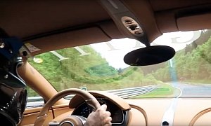 First Ever Passenger Ride in a Bugatti Chiron... and on the 'Ring, of All Places