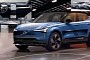 First-Ever Volvo EX30 Small EV Crossover Flaunts a Ritzy yet Unofficial Color Reel