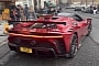 First Ferrari SF90 XX Stradale Arrives in London, Causes Quite a Commotion