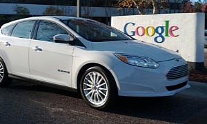First Ford Focus Electric Delivered to Google
