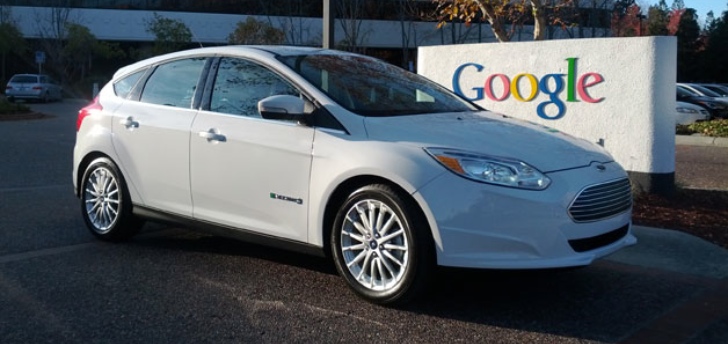 Ford Focus Electric at Google
