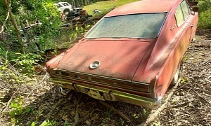 First-Generation Dodge Charger Sitting in the Woods, Really Unexpected Gem