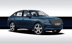 First Genesis GV80 Coupe Rendering Looks Like a SsangYong