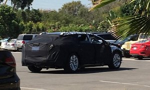 First Glimpse of Faraday Future's Production Car on the Streets of Los Angeles