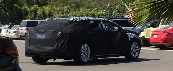 Faraday Future production vehicle spotted