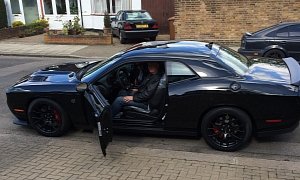 First Hellcat Arrives in the United Kingdom With a Lot of Hoo-Hah