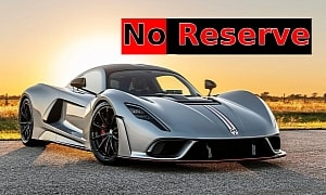 First Hennessey Venom F5 To Hit the Auction Block Has 229 Miles, One Owner, and No Reserve