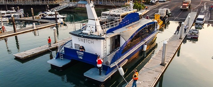 Switch just launched Sea Change, an innovative hydrogen fuel cell-powered passenger ferry