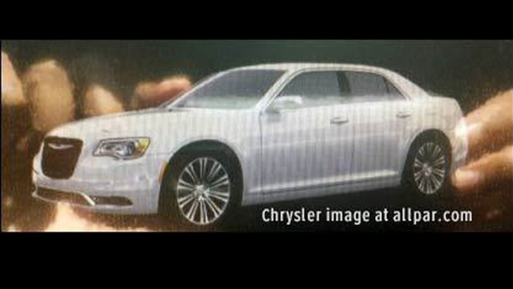 sneak peek at 2015 Chrysler 300 sedan