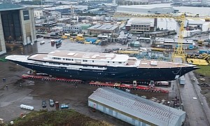 First Look at Jeff Bezos’ New Toy: Record-Breaking Oceanco Sailing Yacht Y721 Launched