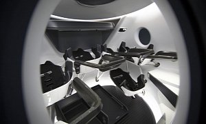 First Look at the Interior of Crew Dragon, SpaceX’s Next-Generation Spacecraft
