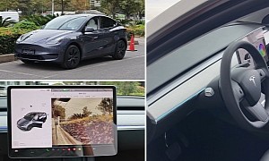 First Look at the Refreshed Model Y in China Reveals Ambient Lighting, No HW4