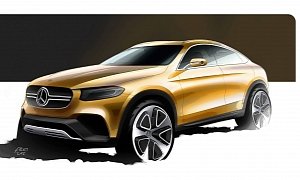 First Look: Mercedes GLC Coupe Coming to Shanghai, Will Rival BMW X4