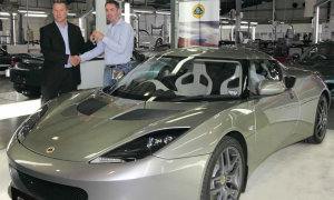 First Lotus Evora Delivered to an UK Customer