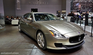 First Maserati Quattroporte Zegna Debuts at Geneva <span>· Live Photos</span>