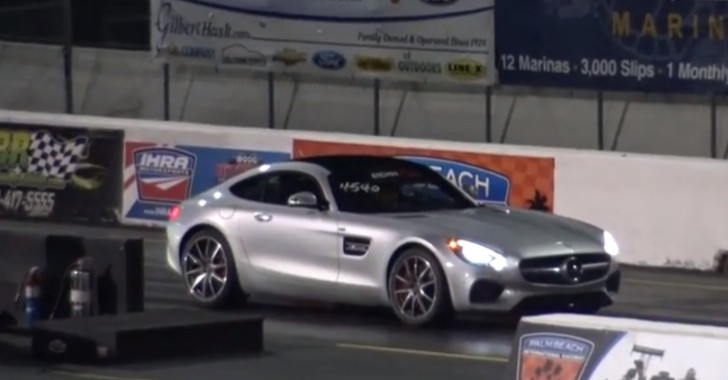 First Mercedes-AMG GT S Does Quarter Mile Drag Race: 11.2s at 127 MPH