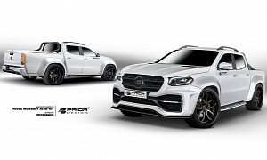 First Mercedes-Benz X-Class Widebody Kit Comes From Prior Design