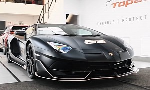 First of 63 Lamborghini Aventador SVJ 63 Roadsters Is Now Safely Wrapped in PPF