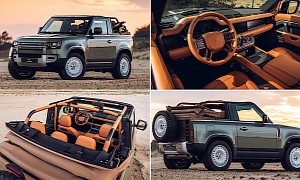 First-of-Few Valiance Convertible Land Rover Defenders Is Here, And We're Lost for Words