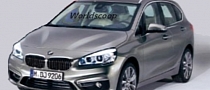 First Official Image of BMW 2 Series Active Tourer Leaked